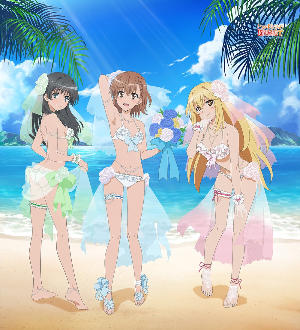 情報】A・DIMENSION《科學的超電磁砲T》御坂美琴婚紗泳裝Ver. 1/7比例