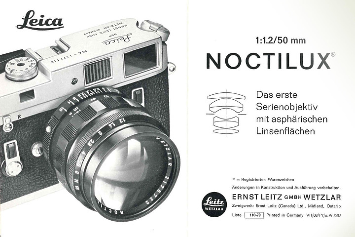 [開箱] Leica Noctilux-M 50mm f/1.2 ASPH復刻版