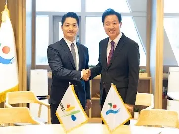 [新聞] 蔣萬安、首爾市長會面簽署MOU　邀大巨