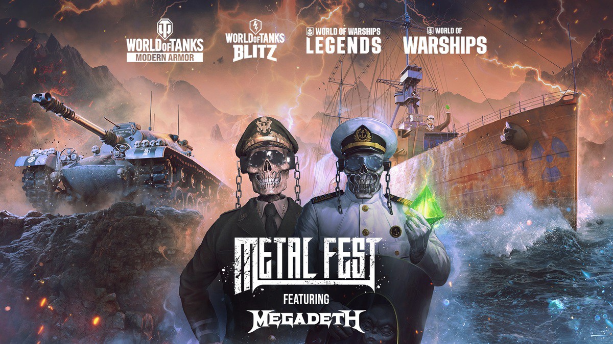 圖 Megadeth 助陣！《戰車世界》和《戰艦