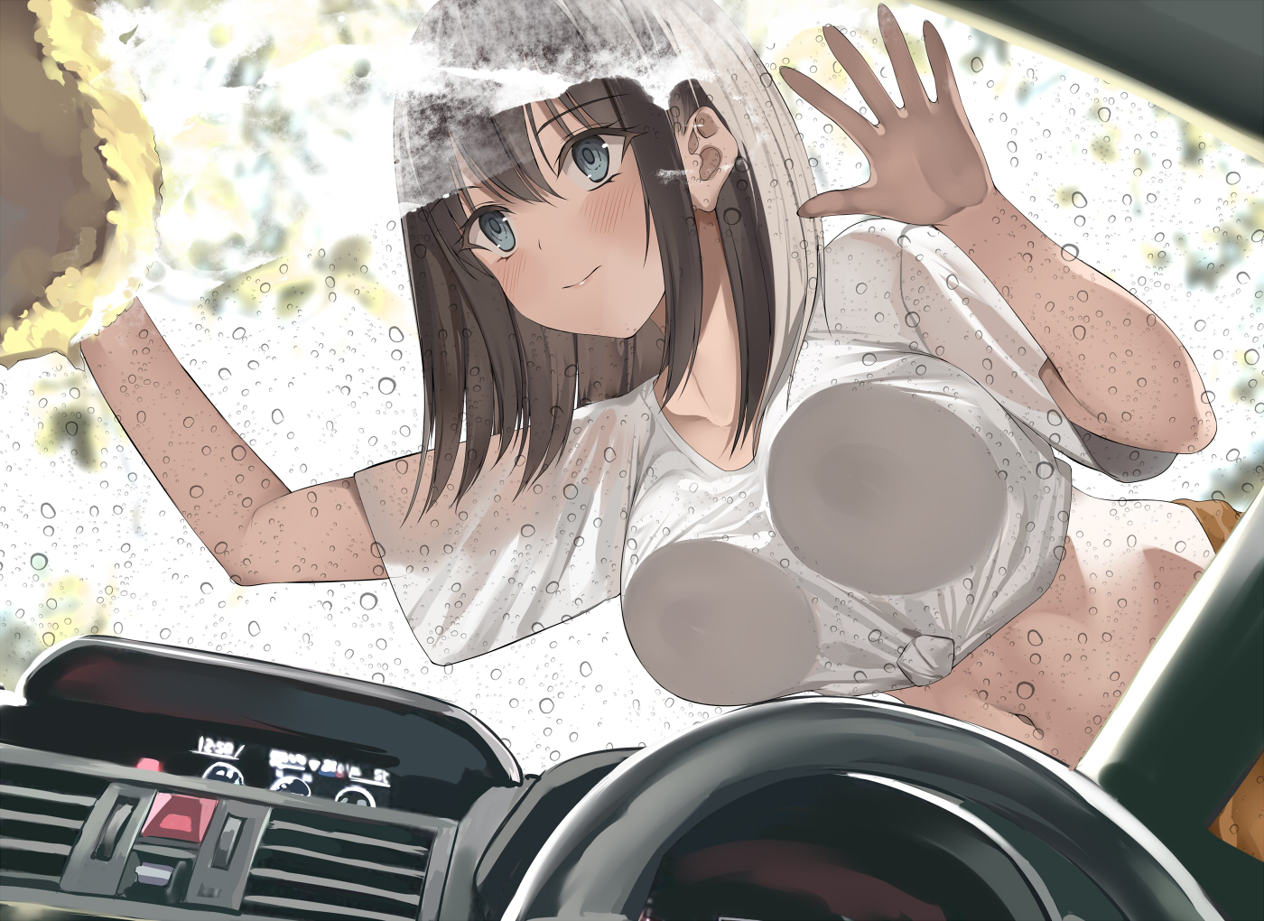 [奶子] 周末洗車 